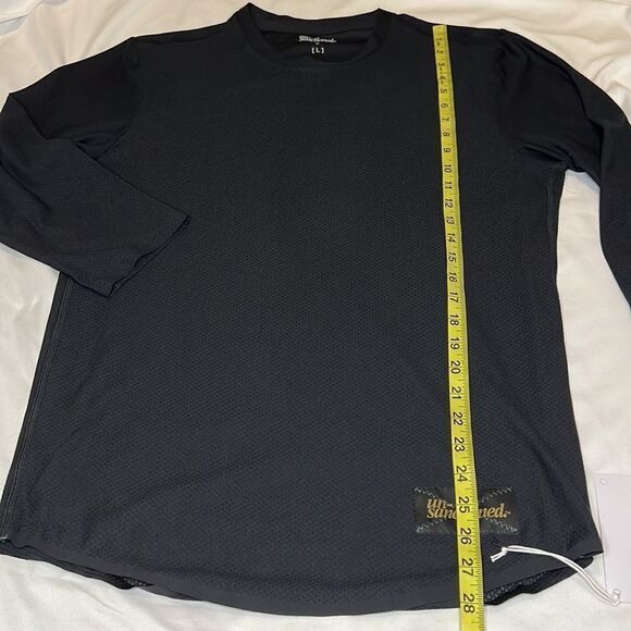 Un-Sanctioned Un-Run Long Tee 3/4 Black Size Large - Picture 9 of 12